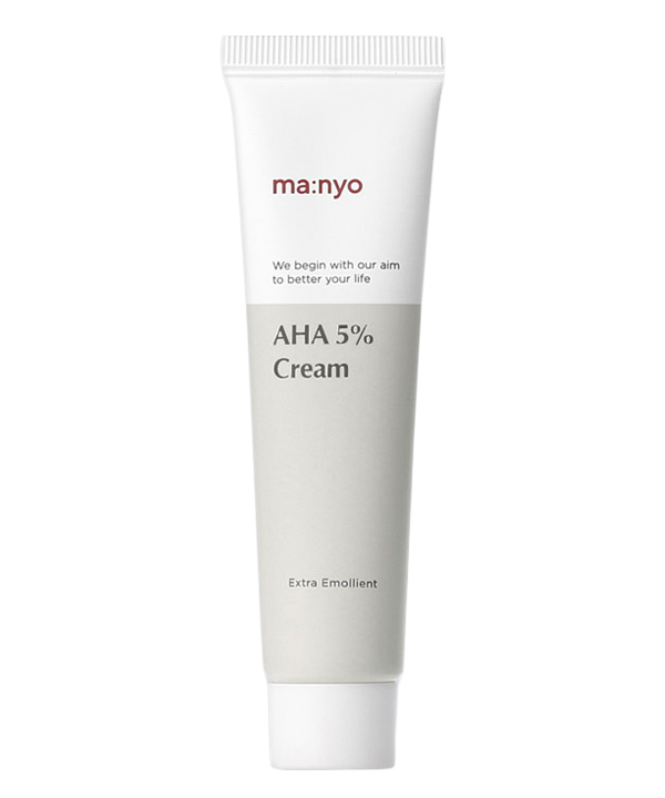 Увлажняющий крем Маньо с AHA – кислотами от темных пятен 5% Manyo Aha Cream (30 ml)