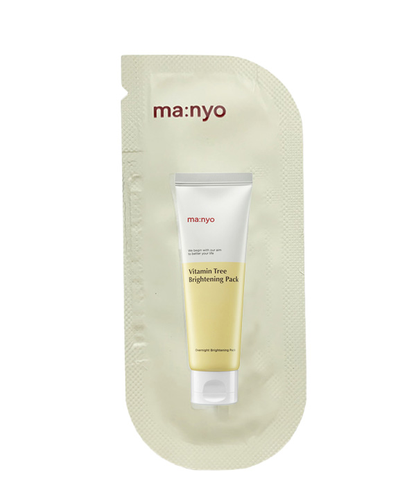 Осветляющая ночная маска Маньо с витаминами и медом Manyo Vitamin Tree Brightening Pack (2 ml)