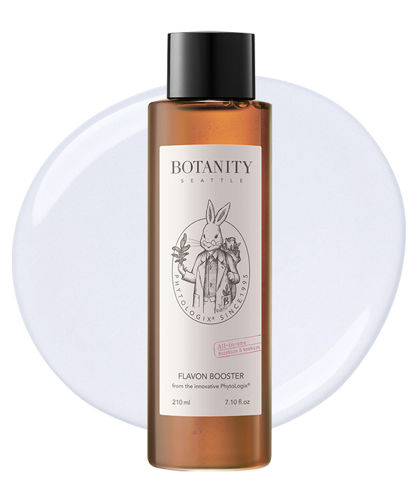 Гипоаллергенный отшелушивающий тоник для чувствительной кожи – Botanity Flavon Booster (210 ml)
