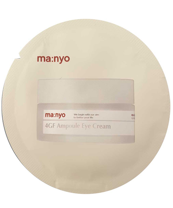 Увлажняющий крем Маньо для кожи вокруг глаз с подтягивающим эффектом Manyo 4gf Ampoule Eye Cream (1 ml)