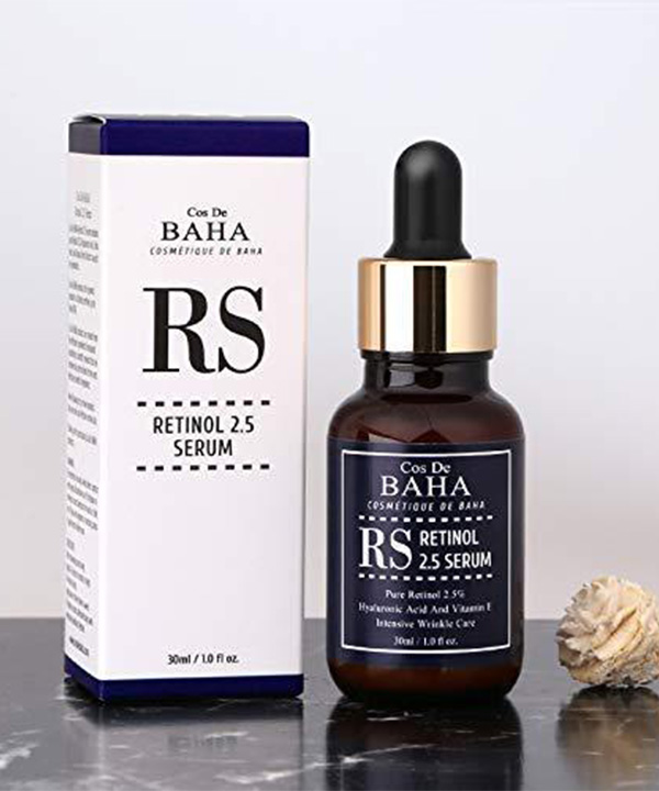 Сыворотка с ретинолом 2,5 % и витамином Е для борьбы с морщинами Cos De BAHA Retinol 2.5 Serum (30 ml)
