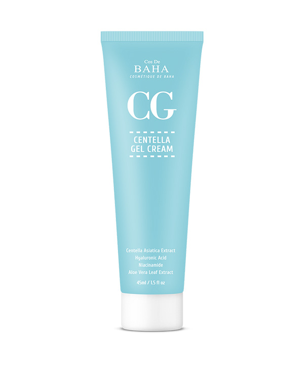 Восстанавливающий гель-крем для лица Cos De BAHA Centella Gel Cream (45 ml)