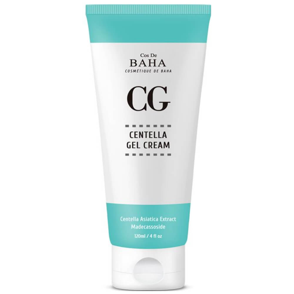 Восстанавливающий гель-крем для лица с гиалуроновой кислотой и центеллой Cos De Baha СG Centella Gel Cream (120 ml)