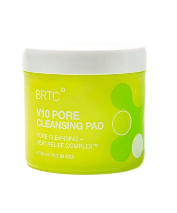 Очищающие пэды BRTC V10 Pore Cleansing Pad (160ml/80шт)