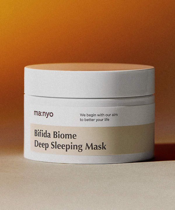 Ночная маска для кожи с пробиотиками и PHA/LHA кислотами Manyo Bifida Biome Deep Sleeping Mask (100ml)