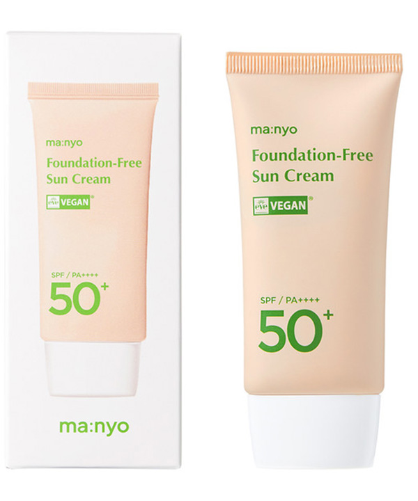 Тонирующий солнцезащитный крем Manyo Foundanation-Free Sun Cream SPF 50+ PA++++ (50 ml)