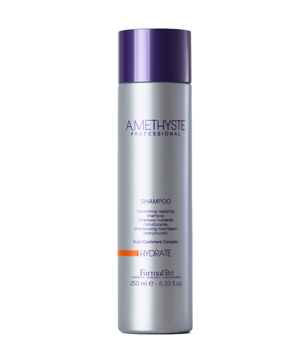 Шампунь увлажняющий для сухих и поврежденных волос FarmaVita Amethyste hydrate shampoo 250 ml