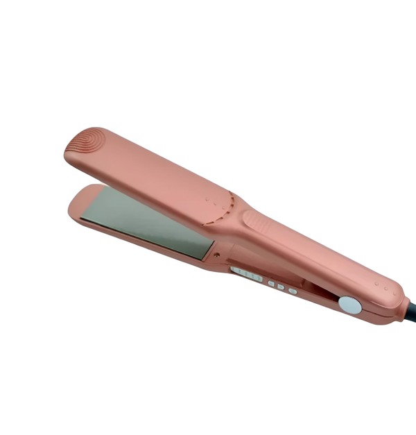 Щипцы для выпрямления волос, для выпаривания составов GlaDay 9901 ION TURMALIN цвет: розовый