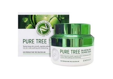 ENOUGH – Крем для лица с экстрактом чайного дерева Premium Pure Tree Balancing Pro Calming Cream [50ml]