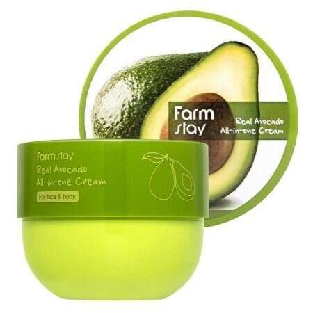 FARMSTAY – Многофункциональный крем с маслом авокадо для лица и тела REAL AVOCADO ALL IN ONE CREAM [300ml]