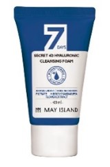 May Island 7 Days Secret 4D Hyaluronic Cleansing Foam 30ml Пенка для умывания