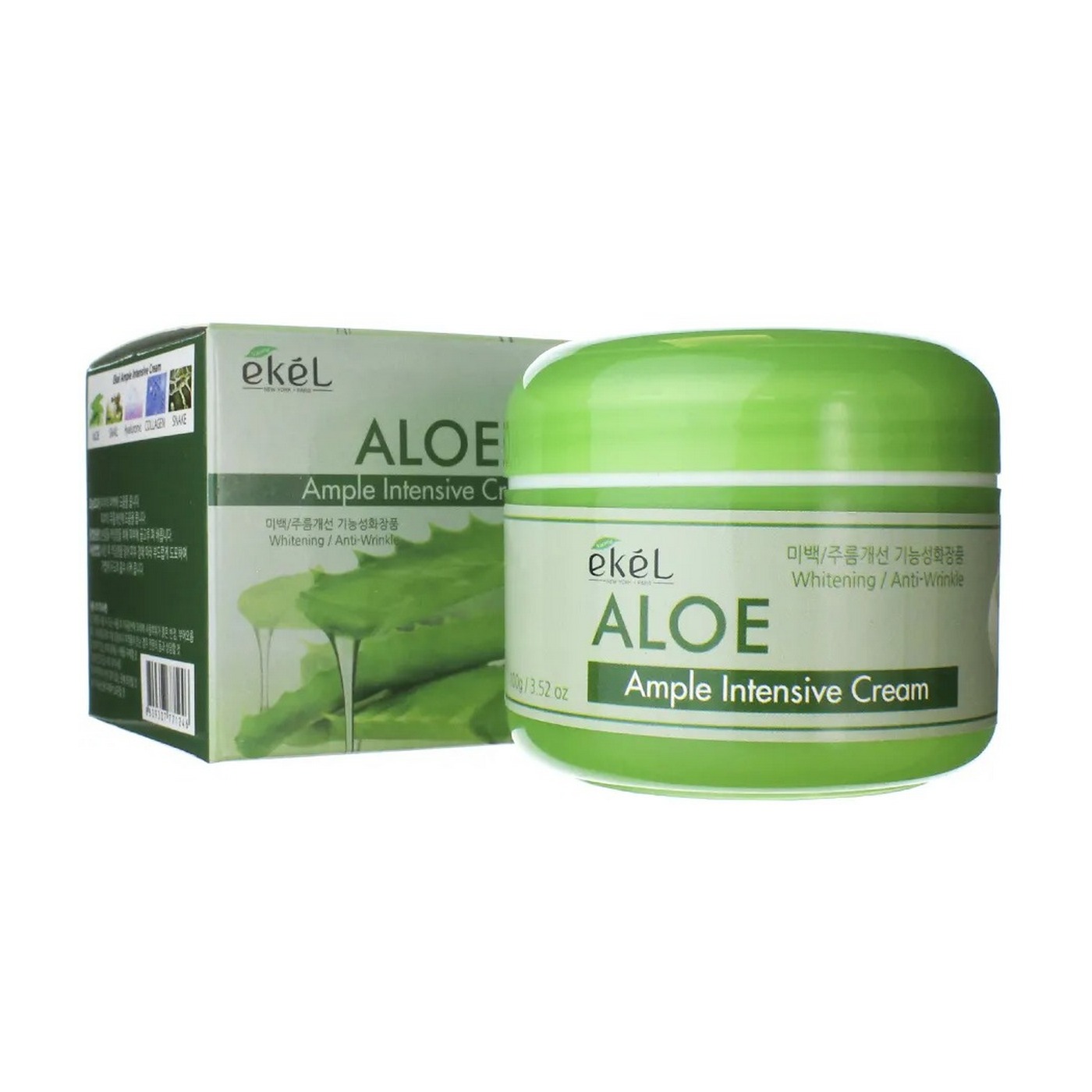 EKEL – Крем для лица с экстрактом алоэ Ampule Intensive Cream Aloe [110g]