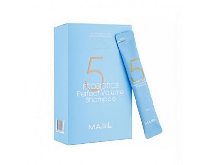 MASIL – Шампунь для объема волос с пробиотиками 5 PROBIOTICS PERFECT VOLUME SHAMPOO STICK POUCH [8ml*20]