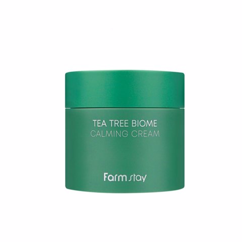 FARMSTAY – Успокаивающий крем с экстрактом чайного дерева TEA TREE BIOME CALMING CREAM [80ml]