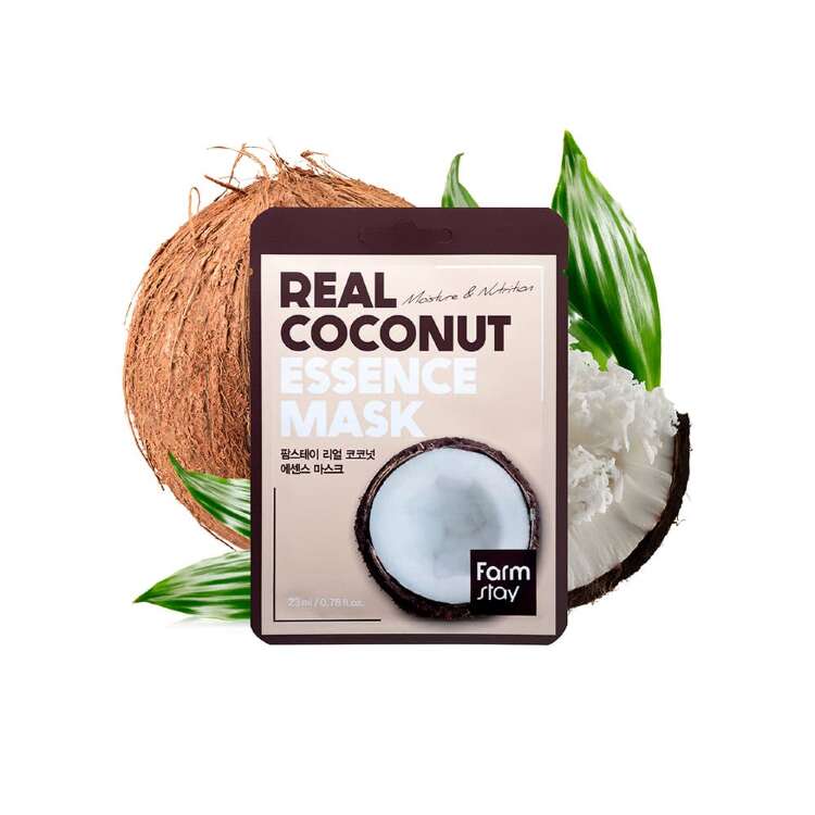 FARMSTAY – Тканевая маска для лица с экстрактом кокоса REAL COCONUT ESSENCE MASK [23ml]