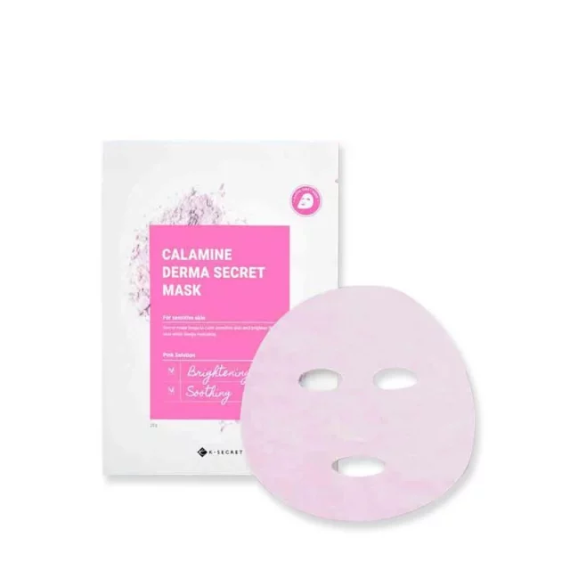 Тканевая маска K-secret calamine derma secret mask (1шт)