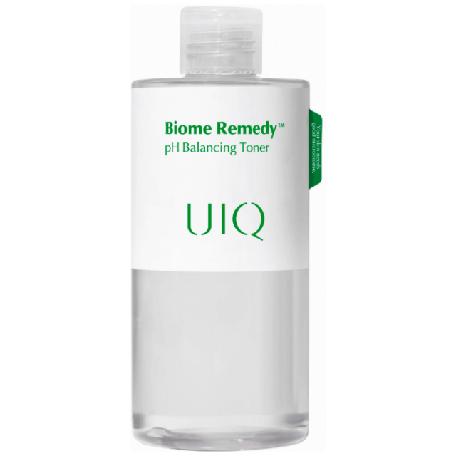 Успокаивающий тонер c янтарной кислотой и пробиотиками UIQ Biome Remedy pH Balancing Toner 300 мл