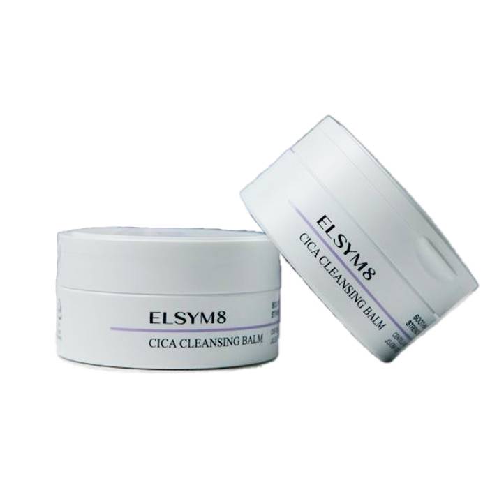 Гипоаллергенный успокаивающий бальзам для очищения и снятия макияжа с центеллой Elsym8 Cica cleansing balm (100 ml)