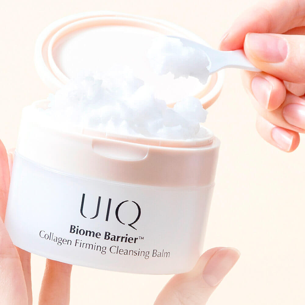 Очищающий бальзам с коллагеном и пробиотиками UIQ Biome Barrier Collagen Firming Cleansing Balm 100 мл