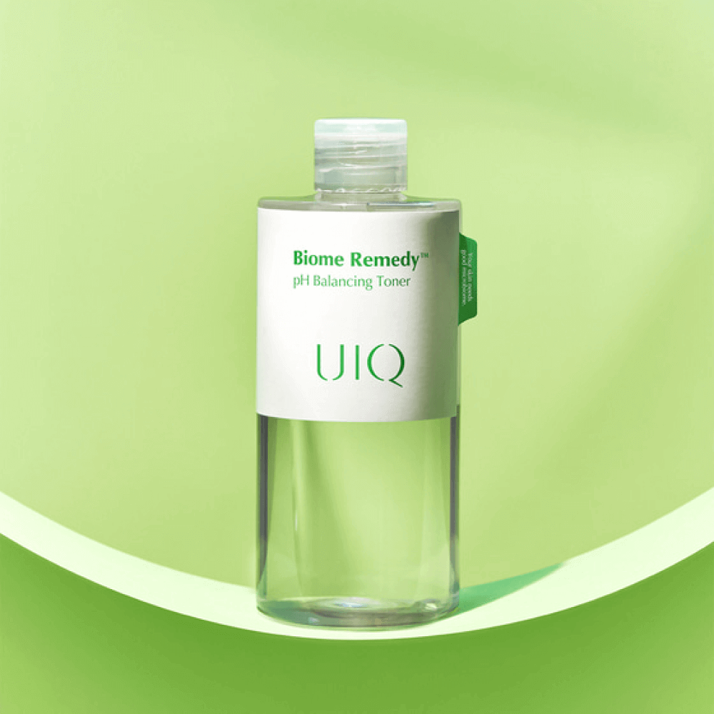 Успокаивающий тонер c янтарной кислотой и пробиотиками UIQ Biome Remedy pH Balancing Toner 300 мл