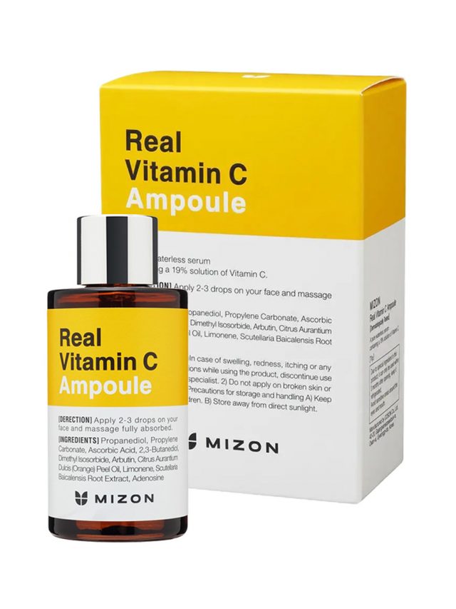 Сыворотка для лица с витамином С Mizon real vitamin c ampoule 30 мл