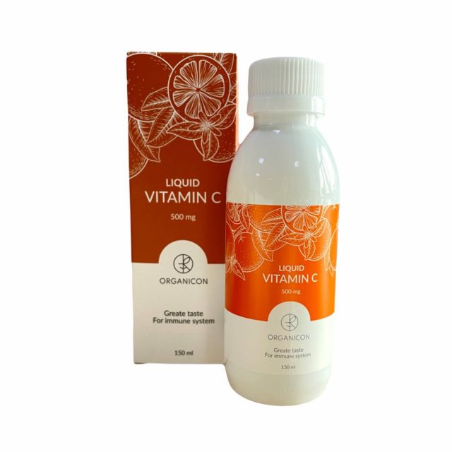 Липосомальный витамин С – эффективный антиоксидант и иммуностимулятор Liquid Vitamin C 150 мл