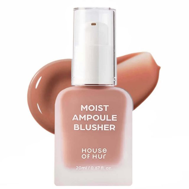 Увлажняющие кремовые румяна – натуральный бежевый House of HUR Moist Ampoule Blusher – Nude Beige 20 мл