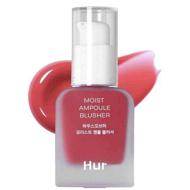 Увлажняющие кремовые румяна – спелая слива Moist Ampoule Blusher – Deep Plum 20 мл House of HUR