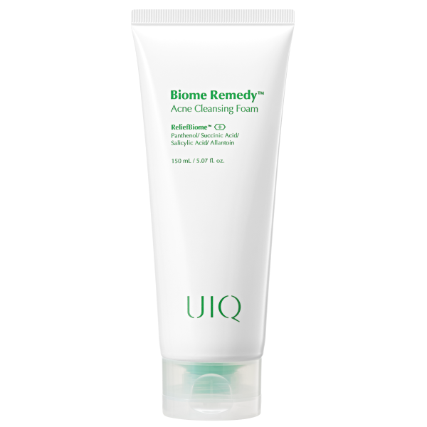 Очищающая пенка с постбиотиками против акне UIQ Biome Remedy Acne Cleansing Foam 150 мл