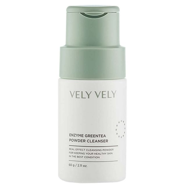 Энзимная пудра с зеленым чаем с липазой Vely Vely Enzyme Greentea Powder Cleanser 60 г