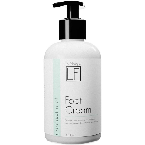 Профессиональный крем для ног с ментолом La Fabrique “Professional Foot Cream”, 300 мл