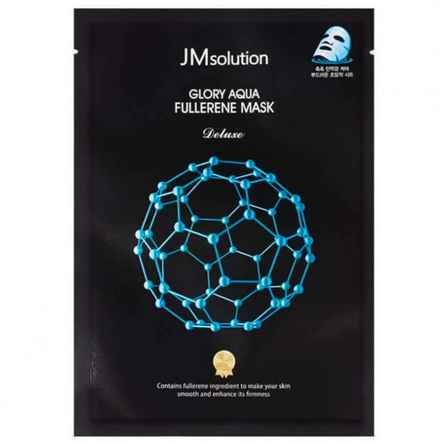 JMSolution Маска антиоксидантная с фуллереном и пептидами GLORY AQUA FULLERENE MASK DELUXE 35мл