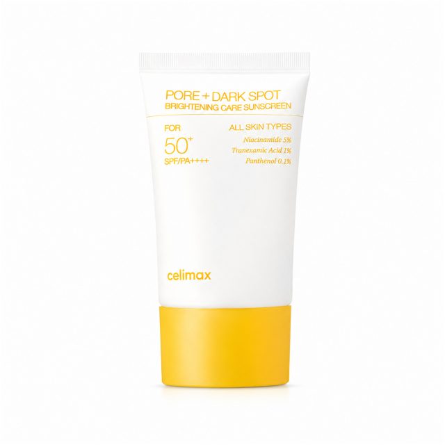 Celimax Солнцезащитный крем для осветления пор Pore+Dark Spot Brightening Care Sunscreen 50мл
