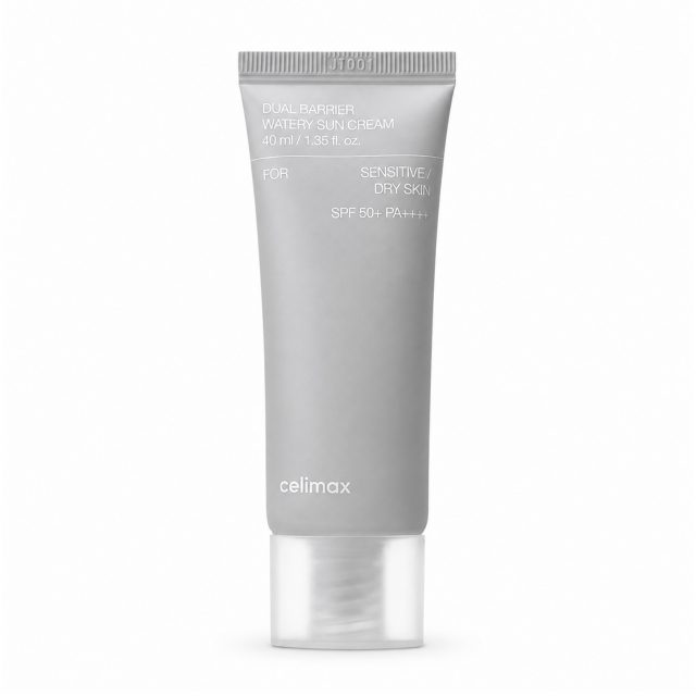 Celimax Солнцезащитный крем для чувствительной кожи SPF50 Dual Barrier Watery Sun Cream 40 мл