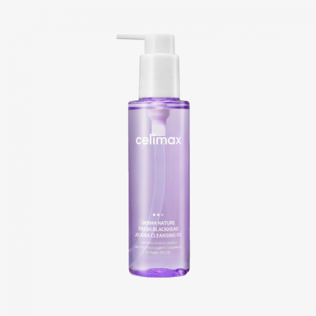 Celimax Гидрофильное масло от чёрных точек Derma Nature Fresh Blackhead Jojoba Cleansing Oil 150мл