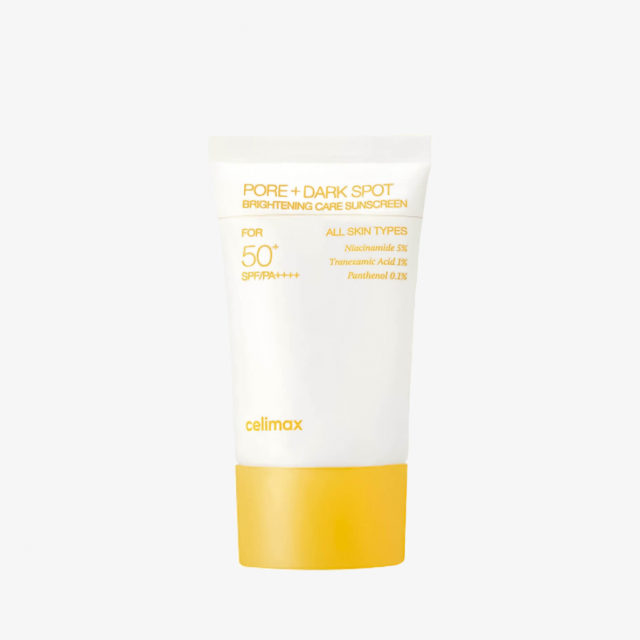 Celimax Солнцезащитный крем для осветления пор Pore+Dark Spot Brightening Care Sunscreen 50мл