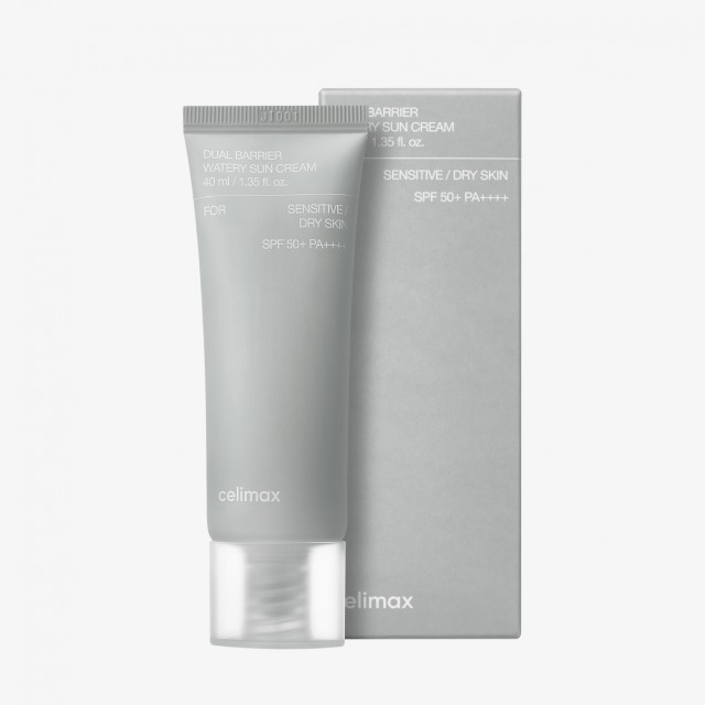 Celimax Солнцезащитный крем для чувствительной кожи SPF50 Dual Barrier Watery Sun Cream 40 мл