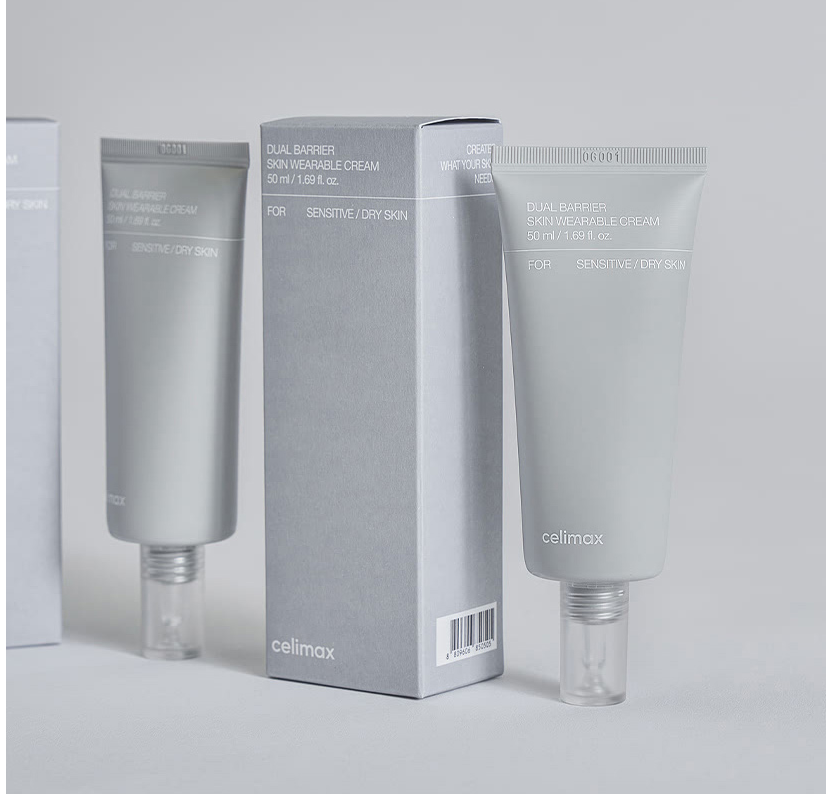 Celimax Барьерный крем с комплексом церамидов Dual Barrier Skin Wearable Cream 50мл