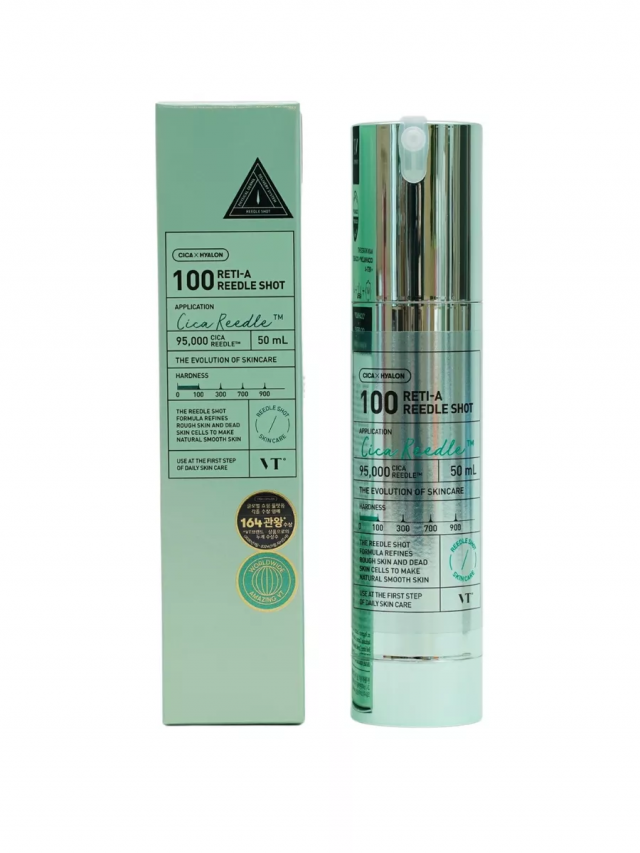 VT Cosmetics Бустер с микроиглами с бакучиолом Reti-A Reedle Shot 100 50мл