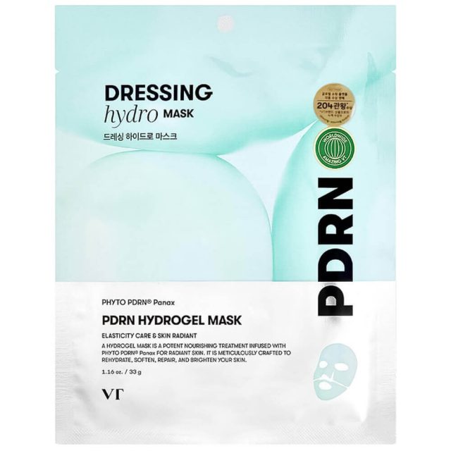 VT Cosmetics Гидрогелевая маска для упругости кожи с PDRN Hydrogel Mask 33г