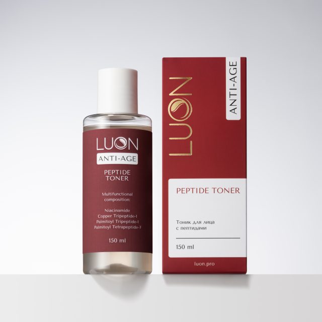 LUON Лифтинг тонер с пептидами для тусклой кожи Peptide Poner 150 ml.