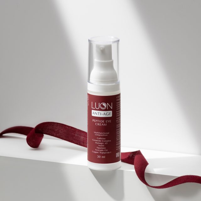 LUON Peptide eye сream  Крем для области вокруг глаз с кофеином, пептидами и комплексом церамидов 30ml.