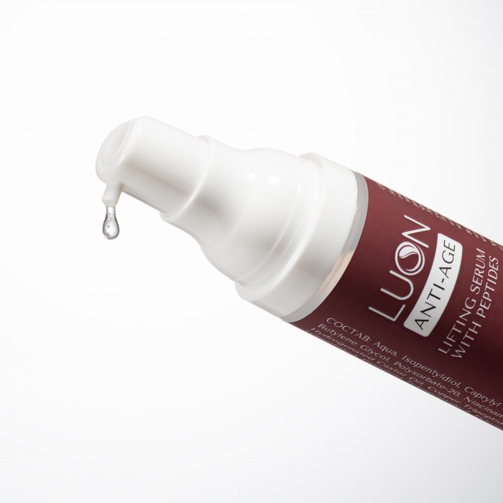 LUON Лифтинг сыворотка с пептидами для тусклой кожи Lifting serum with peptides 30 ml.