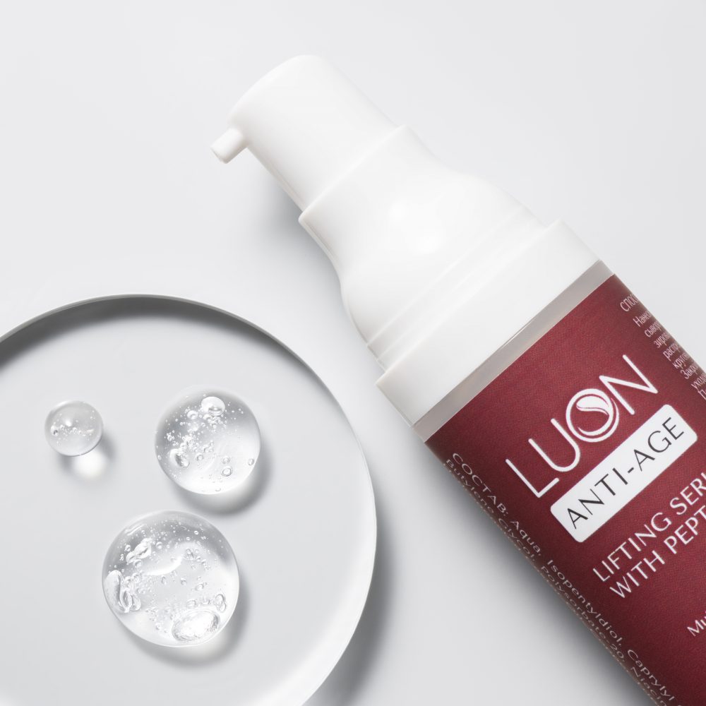 LUON Лифтинг сыворотка с пептидами для тусклой кожи Lifting serum with peptides 30 ml.