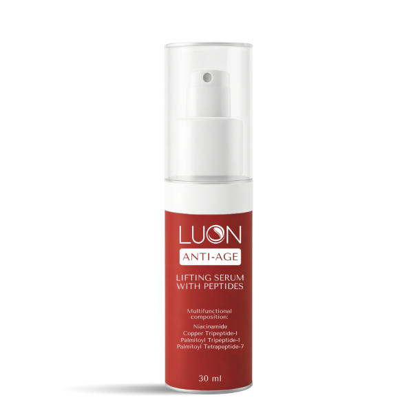 LUON Лифтинг сыворотка с пептидами для тусклой кожи Lifing serum with peptides 30 ml.