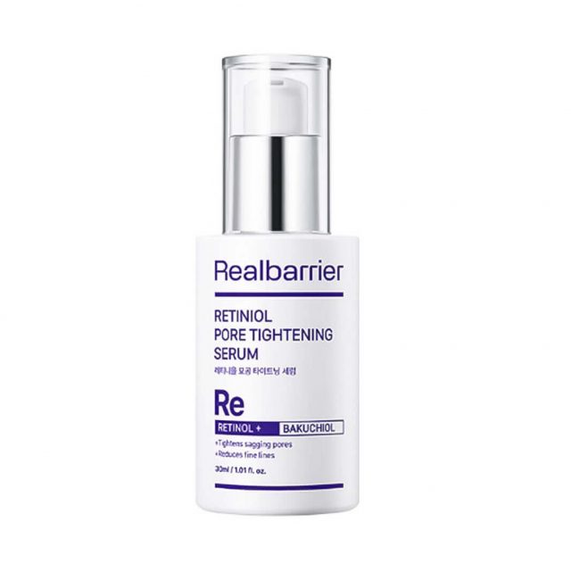 Омолаживающая сыворотка с 0.1% ретинола для сужения пор Retiniol Pore Tightening Serum 30 мл Real Barrier