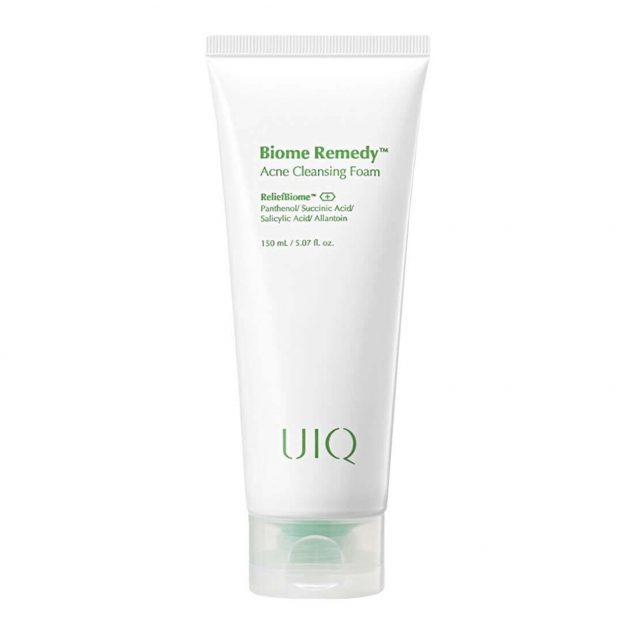 Очищающая пенка с салициловой кислотой для проблемной кожи UIQ Biome Remedy Acne Cleansing Foam 150 мл