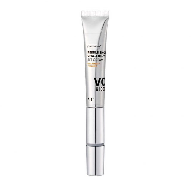 Массажный крем для век с микроиглами и витамином B3 VT Cosmetics Reedle Shot Vita-light Eye Cream