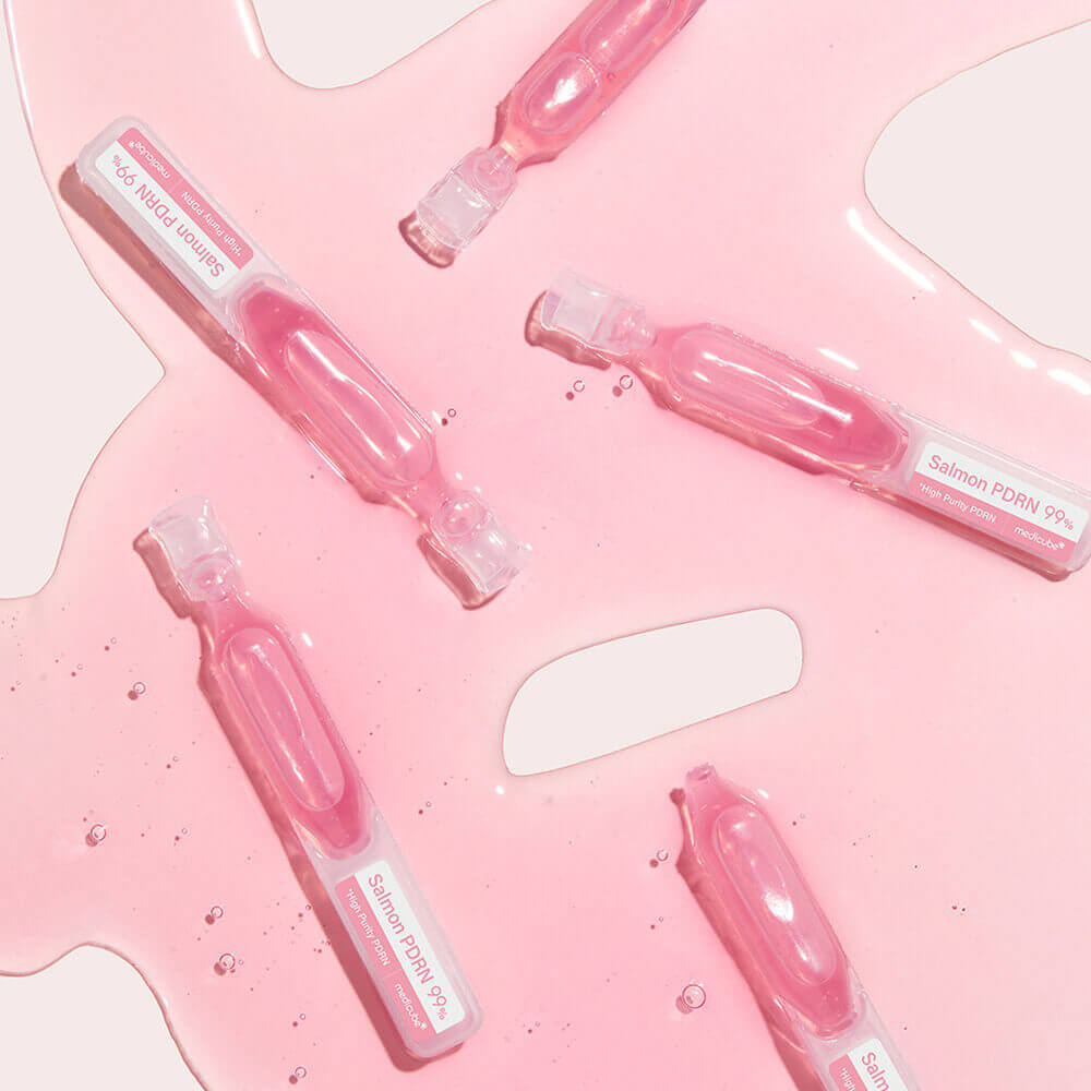 Набор концентрированных сывороток с ПДРН и коллагеном medicube PDRN Pink One Day Serum 1.5 мл х 10 шт