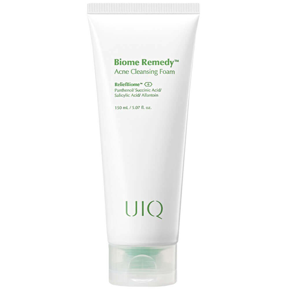 Очищающая пенка с салициловой кислотой для проблемной кожи UIQ Biome Remedy Acne Cleansing Foam 150 мл